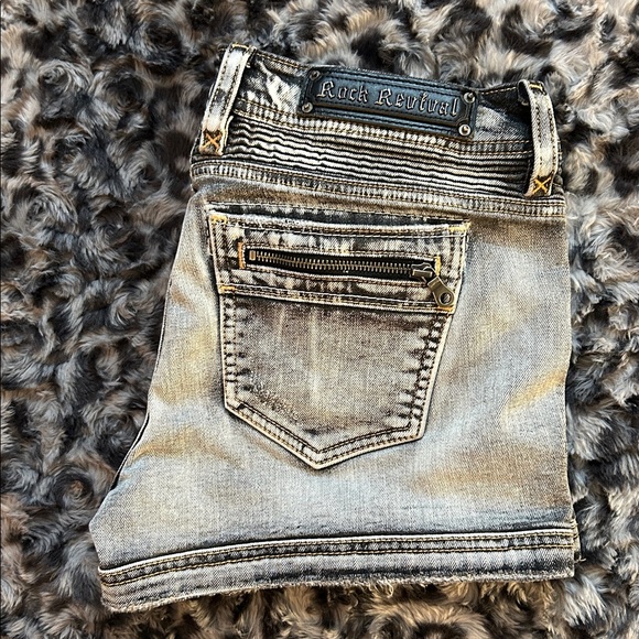 Rock Revival Pants - Rock revival Moto shorts NWT TAG SIZE 30